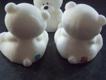 Load image into Gallery viewer, Edible Teddy Bear fondant cake topper
