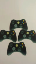 Load image into Gallery viewer, Large Edible precut Xbox Controller cake and cupcake toppers
