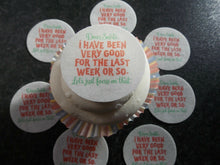 Load image into Gallery viewer, 12 PRECUT Edible Christmas/xmas discs wafer/rice paper cake/cupcake toppers (2)
