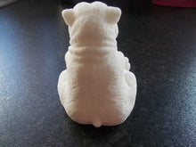 Load image into Gallery viewer, Edible Polar Bear with Fish fondant cake topper
