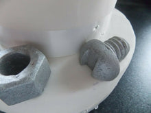 Load image into Gallery viewer, 5 Piece Edible fondant Spanner, Nuts and Bolts cake/cupcake toppers
