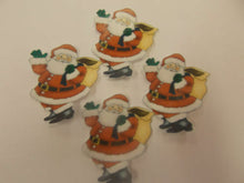 Load image into Gallery viewer, 12 PRECUT Edible Christmas/xmas Santa
