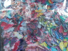 Load image into Gallery viewer, 80+ **PRECUT** Mixed Edible Butterflies cake/cupcake/cake toppers
