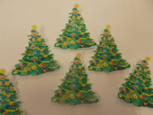 Load image into Gallery viewer, 12 PRECUT Edible Christmas/xmas trees.
